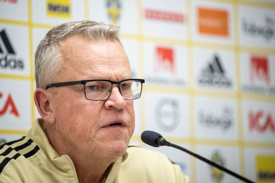 Head coach Janne Andersson of the Swedish national football