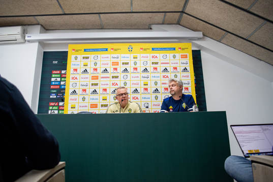 Head coach Janne Andersson of the Swedish national football
