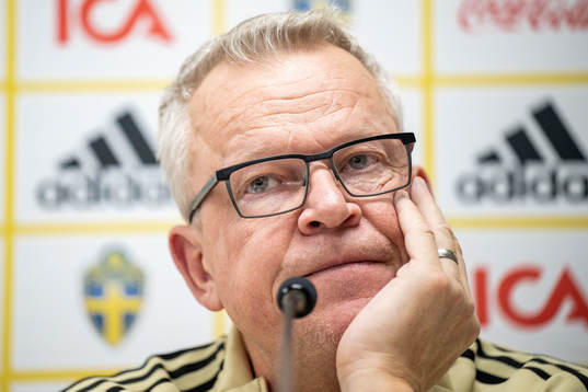 Head coach Janne Andersson of the Swedish national football