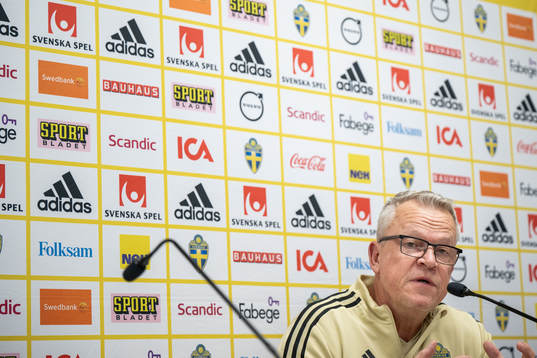 Head coach Janne Andersson of the Swedish national football