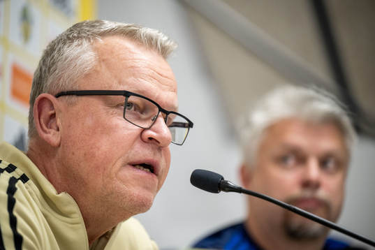 Head coach Janne Andersson of the Swedish national football