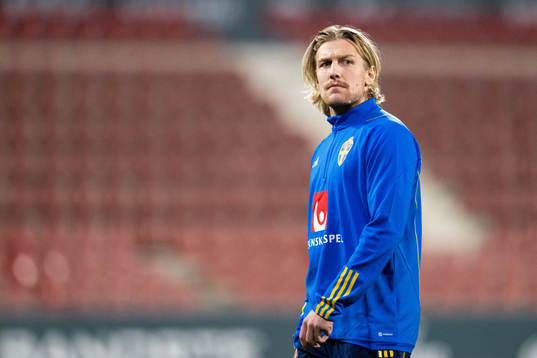 Emil Forsberg of the Swedish national football team