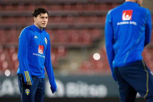 Victor Nilsson Lindelöf of the Swedish national football