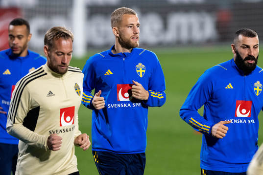 Filip Dagerstål of the Swedish national football team