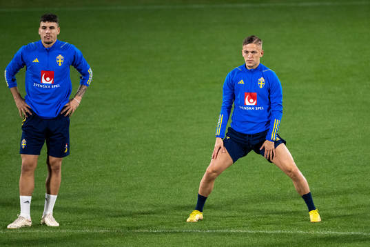 Jesper Karlsson of the Swedish national football team