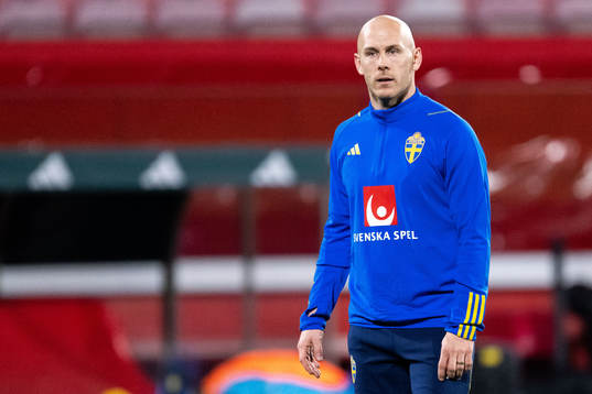 Magnus Eriksson of the Swedish national football team