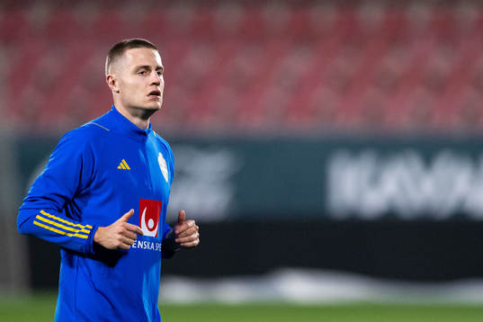 Mattias Svanberg of the Swedish national football team