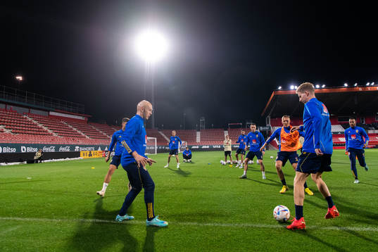 Magnus Eriksson and Samuel Gustafson of the Swedish