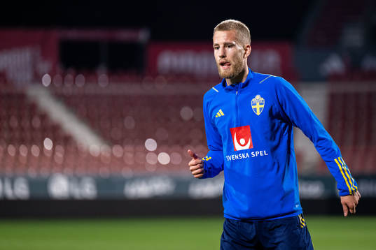Filip Dagerstål of Sweden of the Swedish national football