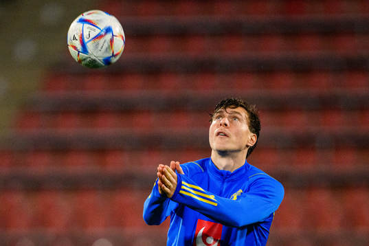Victor Nilsson Lindelöf of the Swedish national football