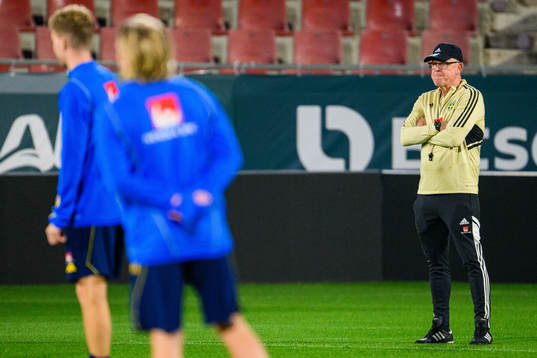 Head coach Janne Andersson of the Swedish national football