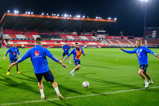 Bläddra bland fler bilder av Football, Sweden, Training 