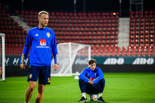Victor Nilsson Lindelöf of the Swedish national football