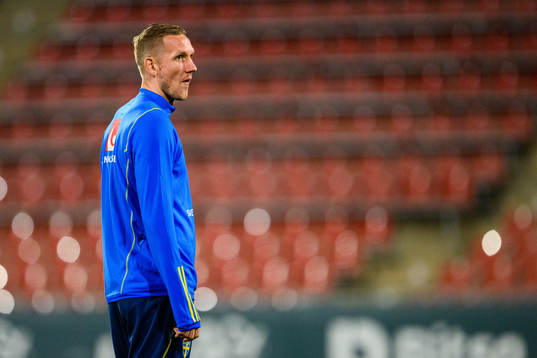 Goalkeeper Robin Olsen of the Swedish national football team