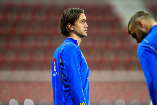 Kristoffer Olsson of the Swedish national football team