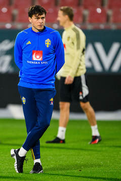 Victor Nilsson Lindelöf of the Swedish national football