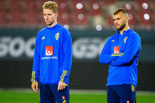 Samuel Gustafson and Jesper Karlström of the Swedish