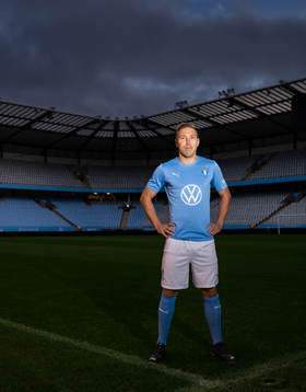 Malmö FF presenterar Anton Tinnerholm som ny spelare