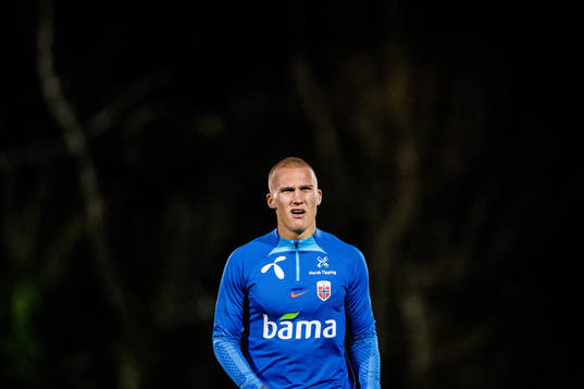 Leo Skiri Østigård of the Norwegian national football team