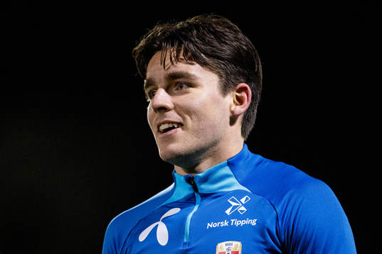 Hugo Vetlesen of the Norwegian national football team