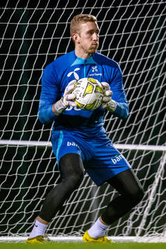 Goalkeeper Egil Selvik of the Norwegian national football