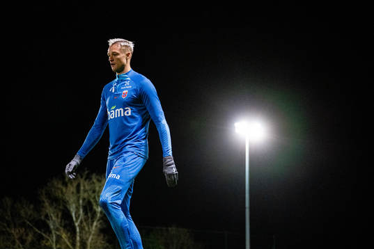 Stian Gregersen of the Norwegian national football team