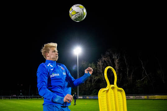 Morten Thorsby of the Norwegian national football team