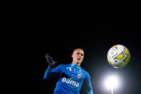 Leo Skiri Østigård of the Norwegian national football team
