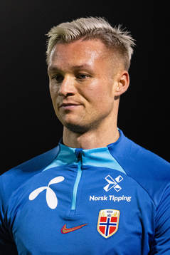 Stian Gregersen of the Norwegian national football team