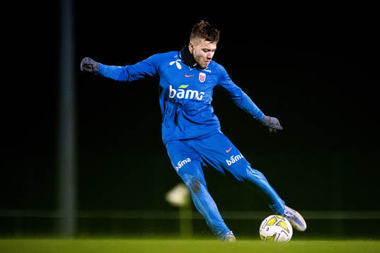 Fredrik André Bjørkan of the Norwegian national football