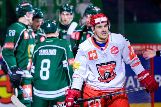 Zdenek Dolezal  of Mountfield looks dejected