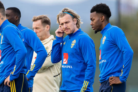 Emil Forsberg of the Swedish national football team