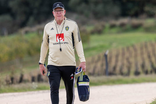 Head coach Janne Andersson of the Swedish national football