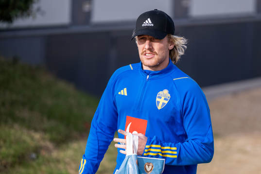 Emil Forsberg of the Swedish national football team