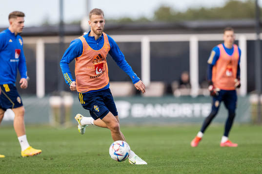 Filip Dagerstål of the Swedish national football team