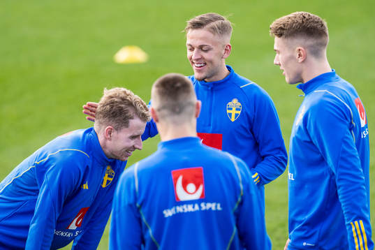 Samuel Gustafson and Jesper Karlsson of the Swedish