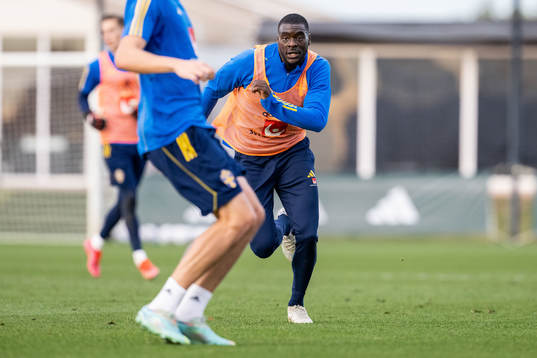 Ken Sema of the Swedish national football team