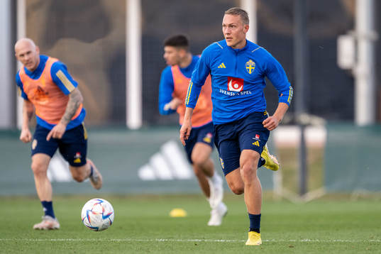 Ludwig Augustinsson of the Swedish national football team