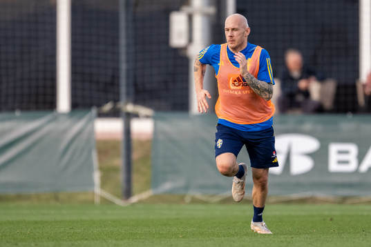 Magnus Eriksson of the Swedish national football team