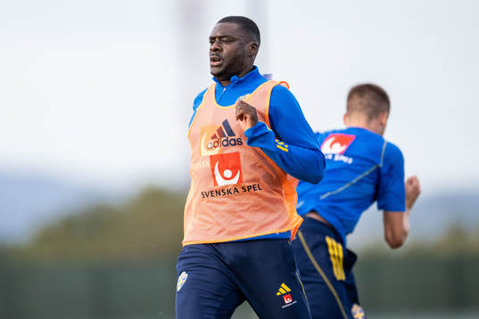 Ken Sema of the Swedish national football team