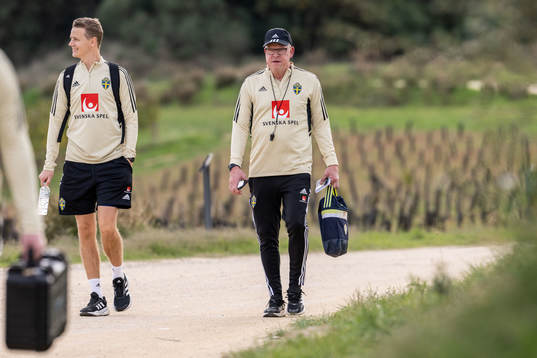 Head coach Janne Andersson of the Swedish national football
