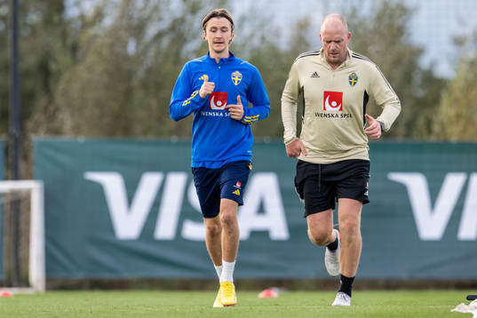 Kristoffer Olsson of the Swedish national football team