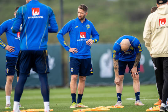 Marcus Rohdén of the Swedish national football team