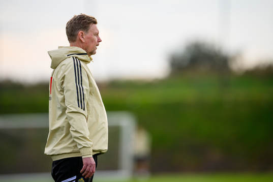 Assistant coach Peter Wettergren of the Swedish national