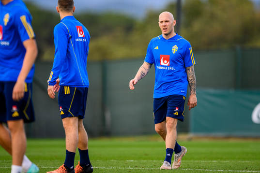 Magnus Eriksson of the Swedish national football team