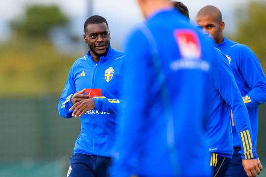 Ken Sema of the Swedish national football team