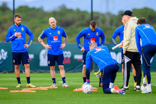 Marcus Rohdén, Magnus Eriksson and assistant coach Peter