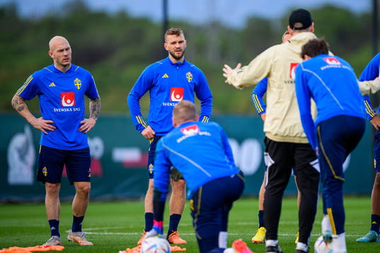 Magnus Eriksson and Jesper Karlström of the Swedish