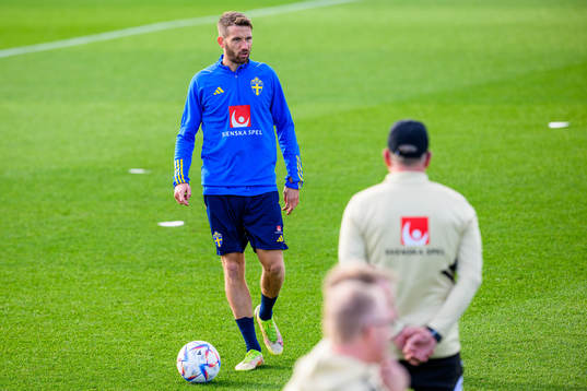 Marcus Rohdén of the Swedish national football team
