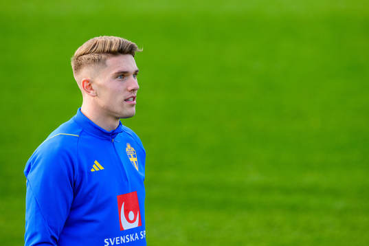Viktor Gyökeres of the Swedish national football team